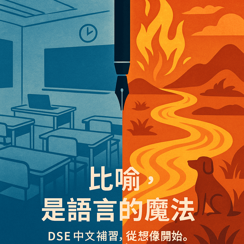 🎯 DSE中文補習必學寫作技巧：掌握「比喻」，讓作文一鳴驚人！